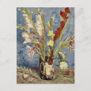 Gladioler och Kina-Astors   Vincent van Gogh Vykort