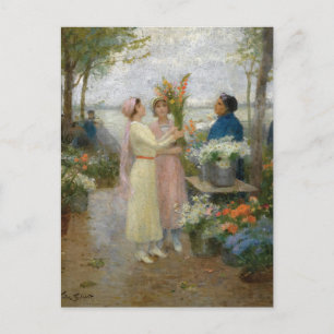 Gladiolus Victor Gabriel Gilbert Vykort