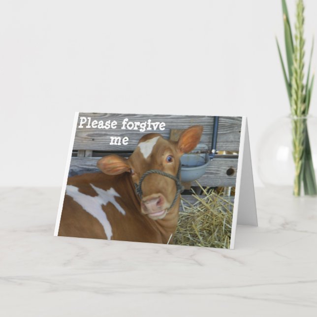 "GLÄDJA" FÖRLÅT MIG FÖR ATT JAG FÖRGLÖMT DIN BIRTH KORT (Framsida)