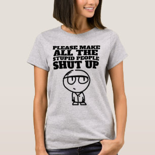GLÄDJA STUPID FOLK, T-Shirts