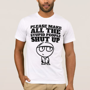GLÄDJA STUPID FOLK, T-Shirts
