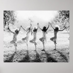 GLÄDJANDE DREAMSwomen, pagan, andlig, dans, will Poster