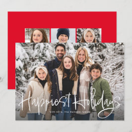 Glädjande helgdagar med enkla roligtar, skript med julkort