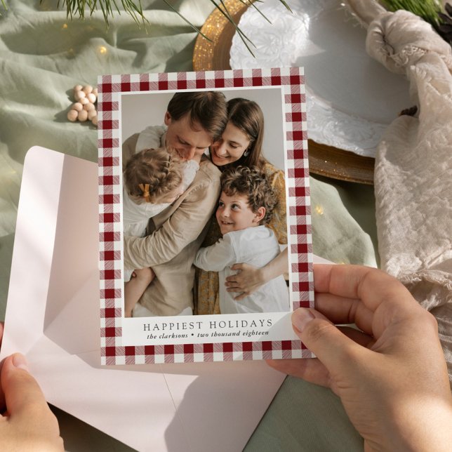 Glädjande Helgdagar Pput Photo Helgdag Card Julkort (Skapare uppladdad)