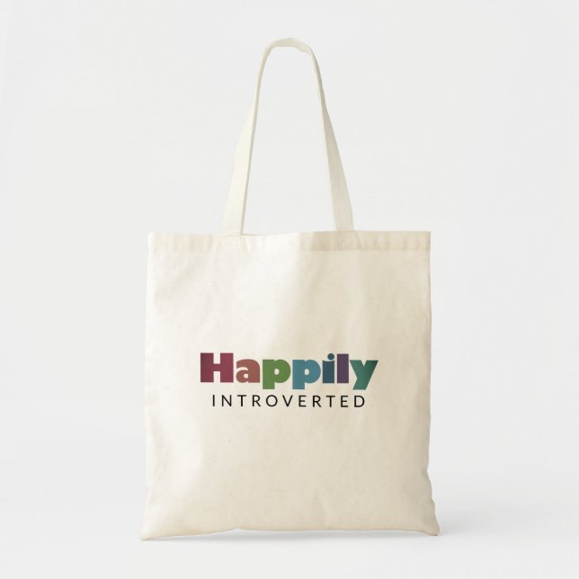 Glädjande introducerad i tote Bag Tygkasse (Framsidan)