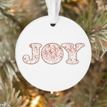 Glädje Akryl Ornament