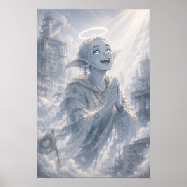 Glädje / Ängel / Himmel Poster