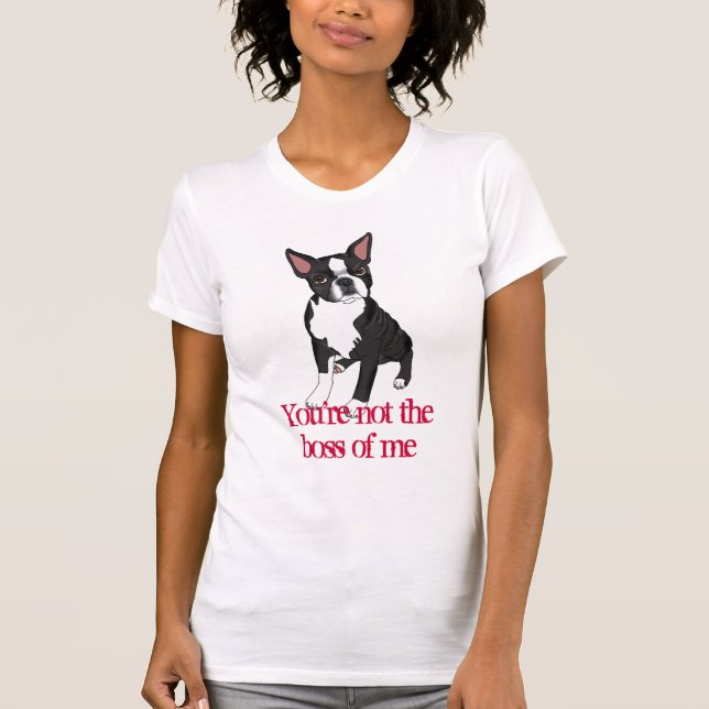 Glädje är du inte chefen tee shirt (Framsida)