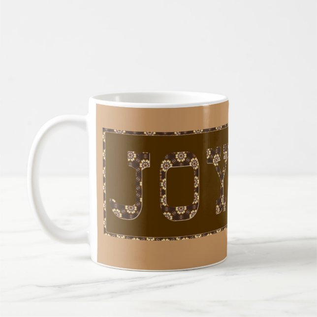 Glädje är mitt namn kaffemugg (Vänster)