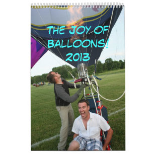 Glädje av ballonger 2013 kalender