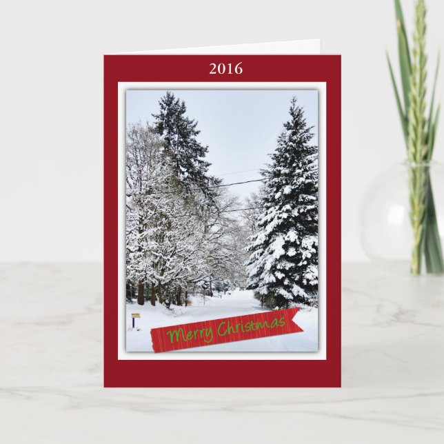 Glädje av jul helgkort (Framsida)