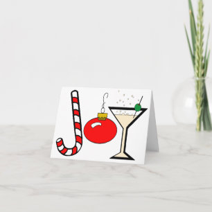 Glädje av jul helgkort