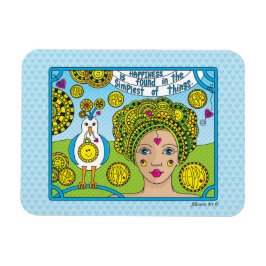 Glädje_Böjd Magnet 6"x4"