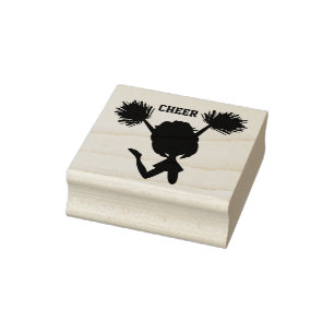 Glädje Cheerleader Stämpel