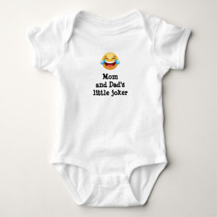 Glädje-emoji Mamma och Pappas lilla clown T Shirt
