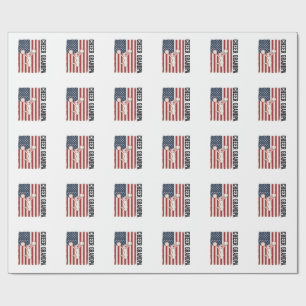 Glädje Farfar Patriotisk Vintage Flagga Tröja Desi Presentpapper