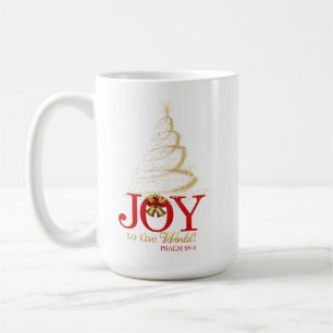 "Glädje för julScripture till för världen" mug Kaffemugg