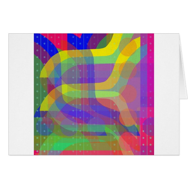 Glädje Hälsningskort (Framsidan Horizontal)