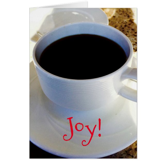 Glädje! Hälsningskort (Framsidan)