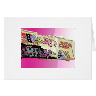 Glädje Hälsningskort