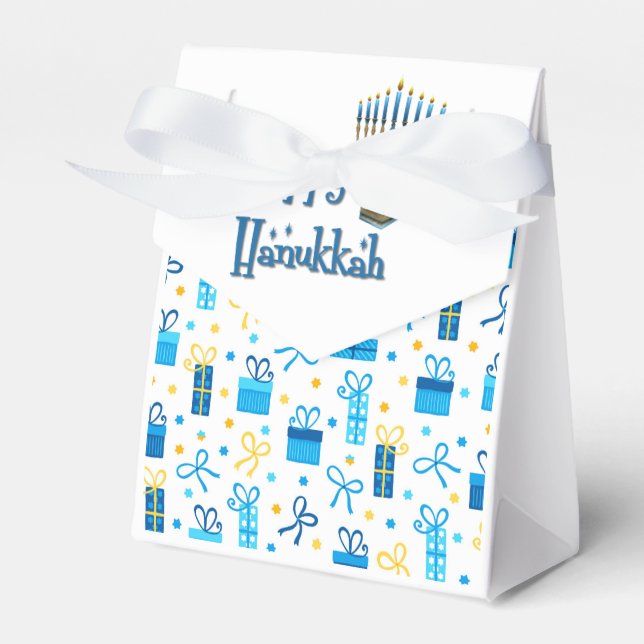 Glädje Hanukkah Förmån Box Presentaskar (Framsidan Sidan)