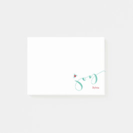 Glädje helgdagjärnekbär post-it block