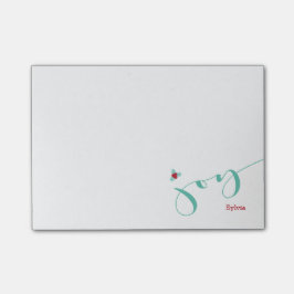 Glädje helgdagjärnekbär post-it block