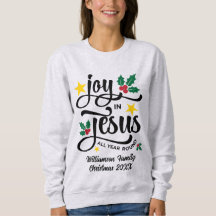 Glädje i Jesus kristen jul familjenamn