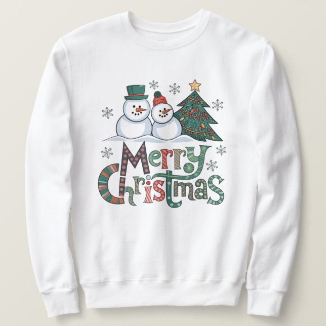 glädje i kärlek lång ärmad tröja (Design framsida)