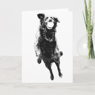 Glädje i mjuk rörelse kort