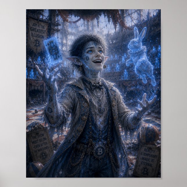 Glädje / Illusionisten / Cirkustältet Poster (Framsidan)
