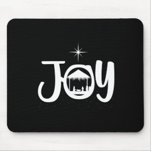 Glädje Jesus julkrubba Cool julkläder  Musmatta