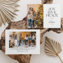 Glädje Kärlek Fred Typografi Landskap Jul