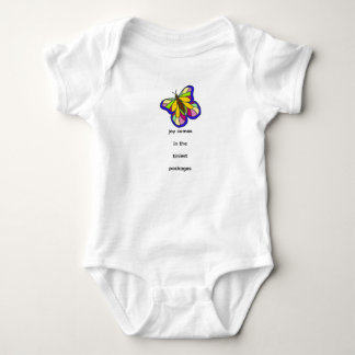 Glädje kommer i de minsta paket Baby Bodysuit T Shirt