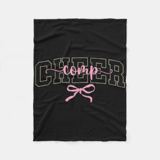 Glädje Komp Dag Cheerleader Tävling Dag Coquett Fleecefilt