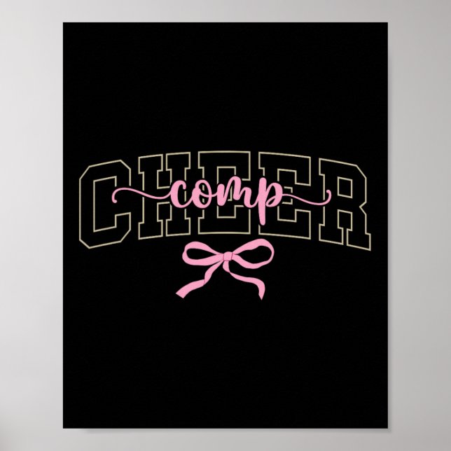 Glädje Komp Dag Cheerleader Tävling Dag Coquett Poster (Framsidan)