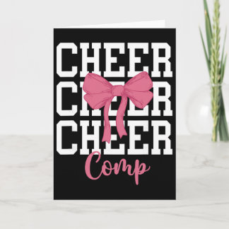 Glädje Komp Dag Cheerleading Tävling Dag Coquet Kort