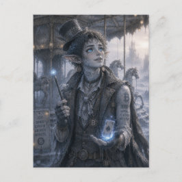 Glädje / Magiker / Karusell  Vykort