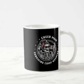Glädje mamma som överlever tävlingshelgen Cheerlea Kaffemugg