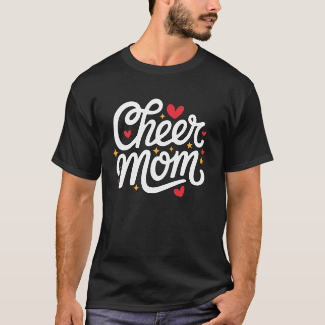 Glädje mamma söt stödtröja mamma t shirt (Framsida)