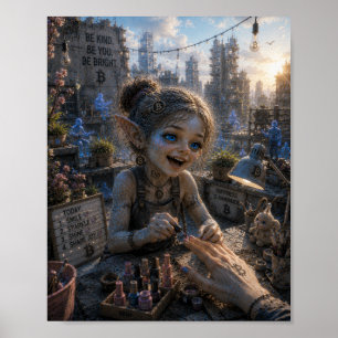 Glädje / Manikyrist / Tak Poster