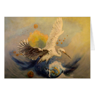 Glädje - meddelande från Apollo Hälsningskort