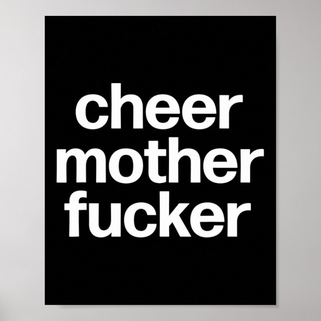 Glädje Mor Er Roligt Cheerleading Tävling  Poster (Framsidan)