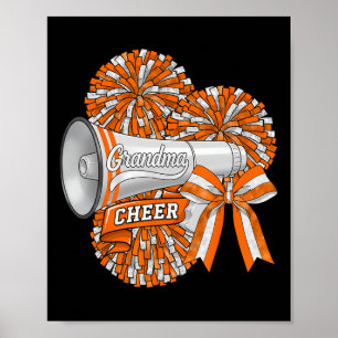 Glädje Mormor Farmor Sport Cheerleader Cheerlead Poster