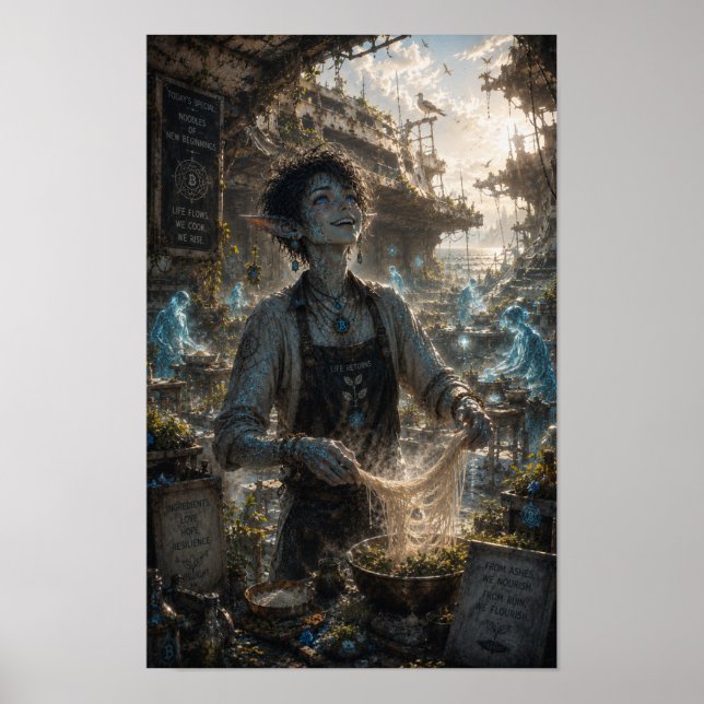 Glädje / Nudeltillverkare / Kryssningsfartyg Poster (Framsidan)
