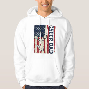 Glädje Pappa Patriotisk Amerikansk Flagga Vektor T Hoodie