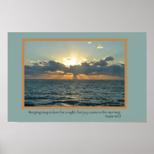 Glädje (Psalm30:5) Poster