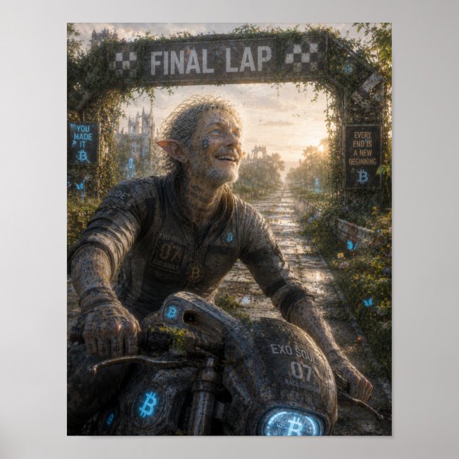 Glädje / Racer / Sista varvet Poster (Framsidan)
