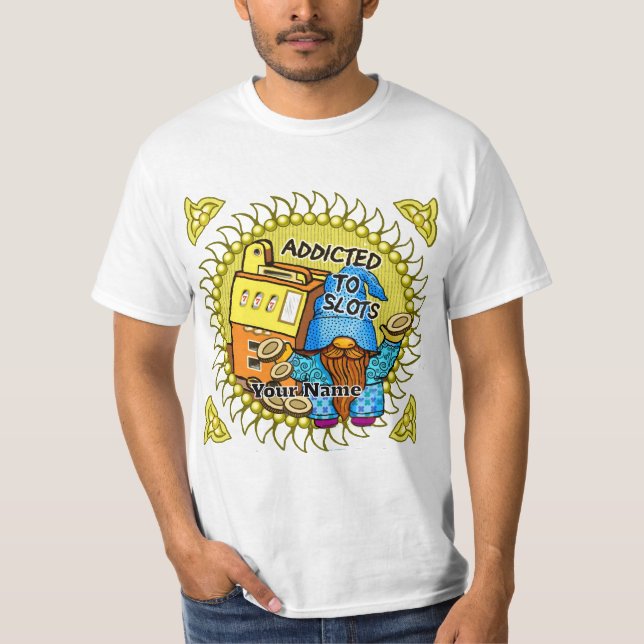 Glädje slots tomte t shirt (Framsida)