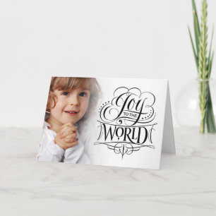 Glädje till den religiösa julcalligraphyen för helgkort